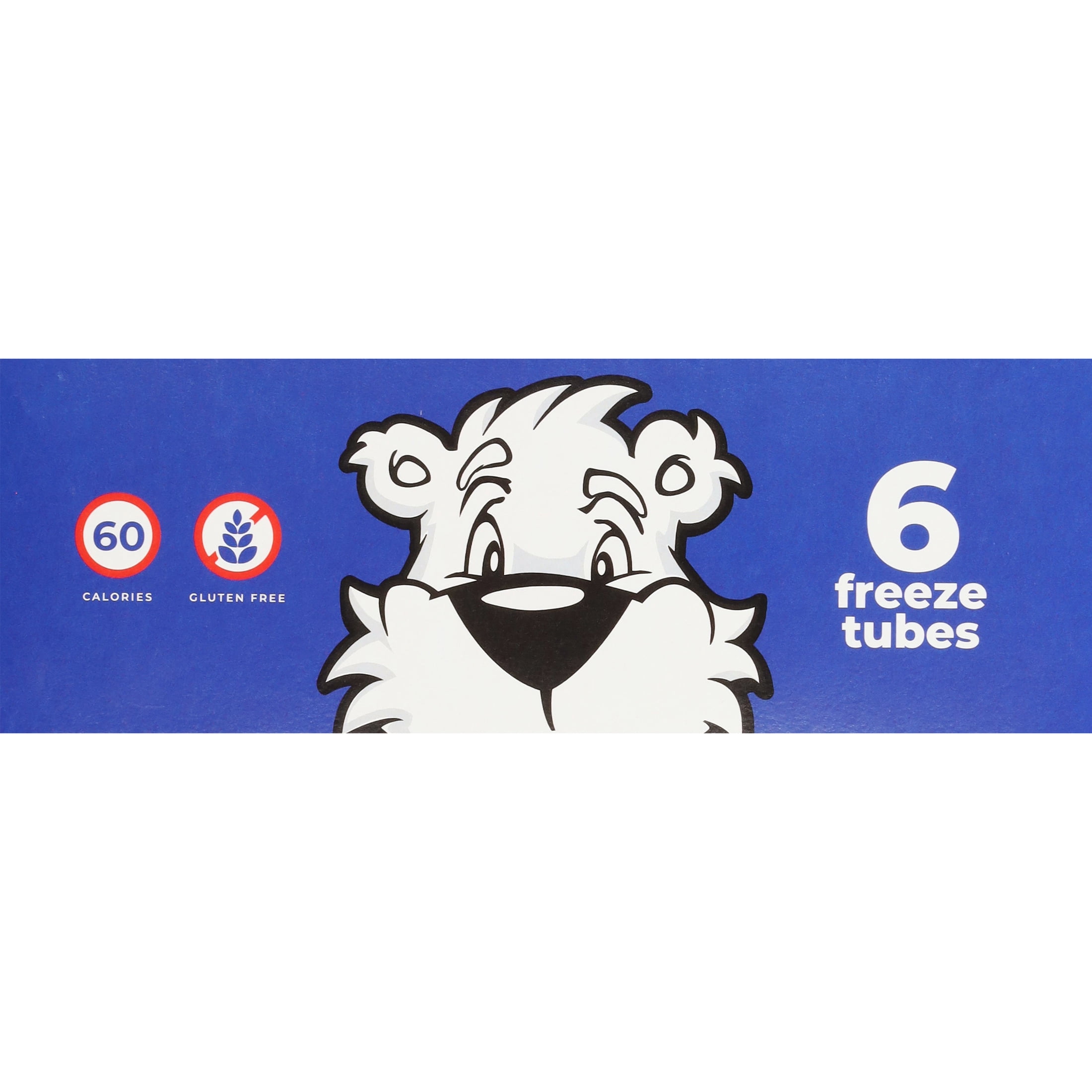 ICEE Cherry & Blue Raspberry Freeze Tubes, 3 fl oz, 6 Count