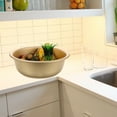 thumbnail image 4 of UPOUART Kitchen Wash Basin Aluminum Round Serving Food Restaurant Use 1Pcs, 4 of 8