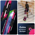 thumbnail image 5 of Case for Samsung Galaxy Tab A9 8.7 Inch 2023 Model (SM-X110/X115/X117) Contrast Color Multi-functional Cover With 360 Rotating Stand and Shoulder Strap, 5 of 8