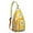 Citrus-3, variant on White Daisy Sling Backpack - Clean Floral Aesthetic Crossbody Bag, Anti-Theft for Students