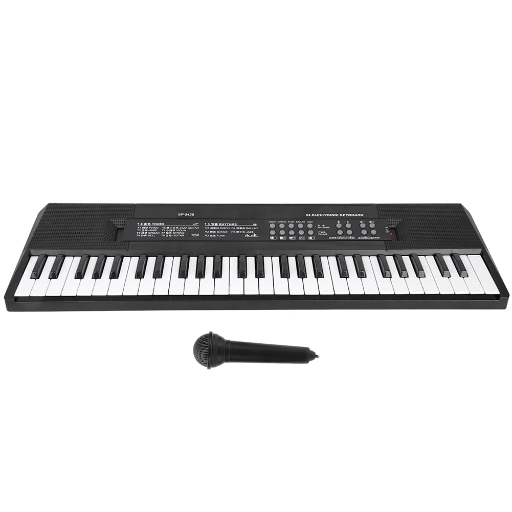 54-Key Electronic Organ, Keyboard Instrument Elegant Electronic Keyboard, For Chidren School Home Adult