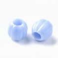 thumbnail image 2 of 500 g Opaque Polystyrene(PS) Plastic European Beads Large Hole Beads Pumpkin Mixed color 8.5x8.5mm Hole: 4mm 2000pcs/500g, 2 of 2