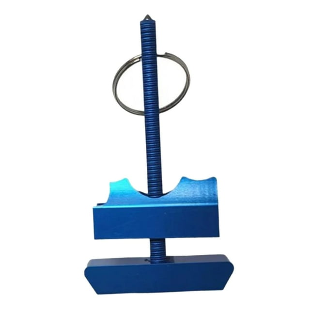 Pocket Survival Tools Glass Breaker Additional Devices Portable Travel Door Lock Blue