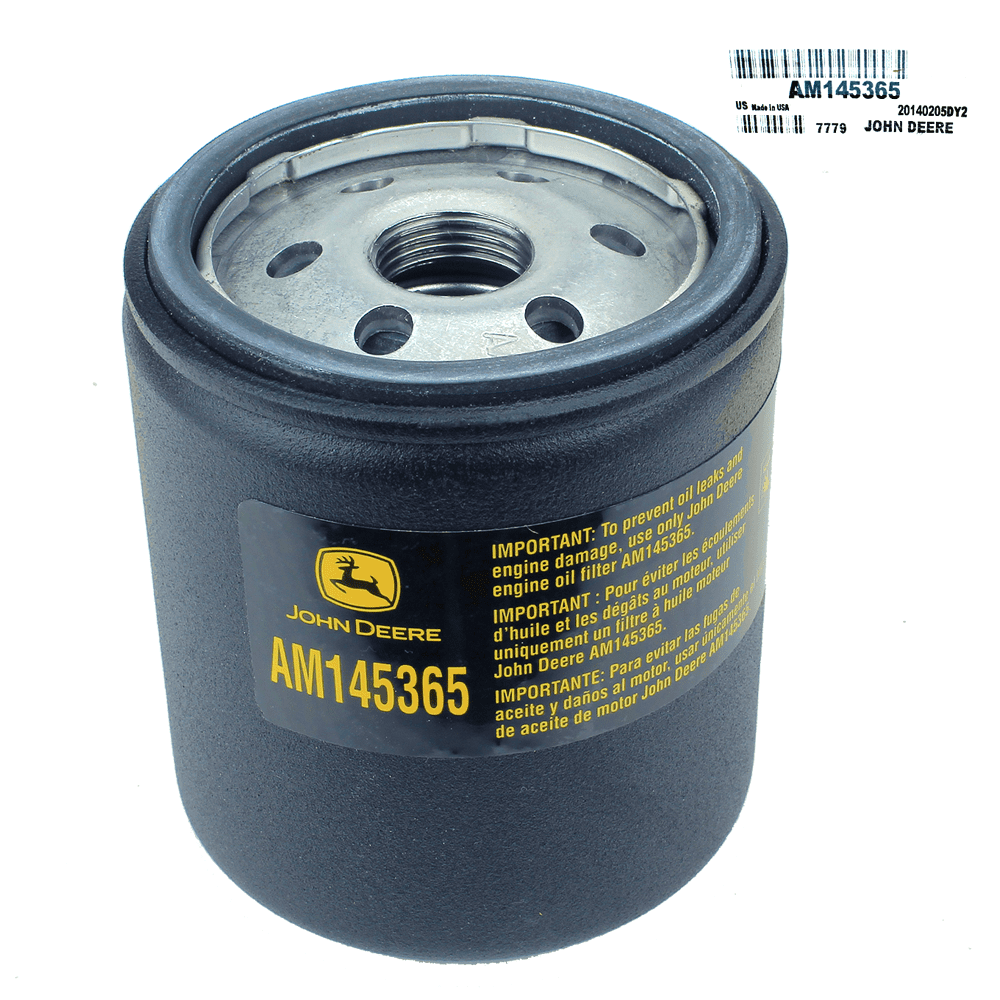 John Deere Original Equipment Oil Filter #AM145365 - Walmart.com ...
