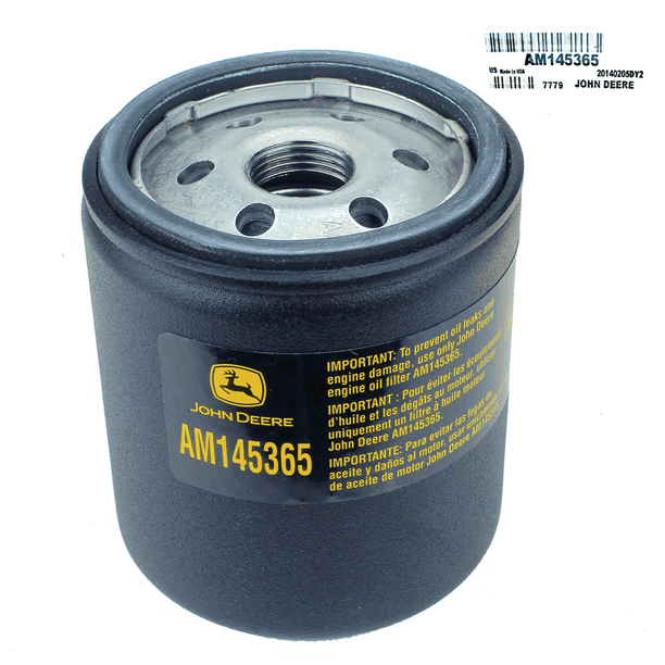 John Deere Original Equipment Oil Filter AM145365