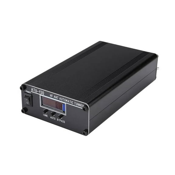 ATU-130 Automatic Antenna Tuner 1.8-50MHz,200W,Micro-Type Short Wave,OLED Display High Performance for Radio Enthusiasts