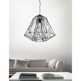 thumbnail image 2 of CWI Lighting 1 Light Down Pendant with Black finish, 2 of 4