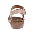 thumbnail image 4 of bebe Toddler Girl's Sandals – Cute Flat Adjustable Summer Strappy Sandals for Toddler/Little Kid/Big Kid, 4 of 10