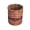 Wine, variant on Amish Utensil Holder Storage Crock Woven Wicker Basket With Solid Oak Bottom (Green)