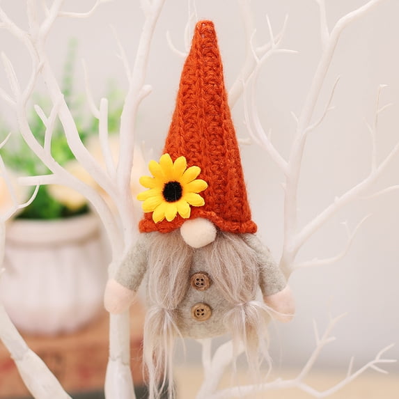 Thanksgiving Gnomes Decorations for Home,Fall Gnomes Plush Table Decor for Autumn Holiday Thanksgiving Decor
