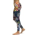 thumbnail image 3 of Harley Quinn Pattern Yoga Pants Women High Waisted Tummy Control Non See-Through Elastic Running Workout Yoga Leggings Pants, 3 of 7