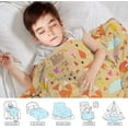 thumbnail image 2 of Yibo Cow Print Blanket Flannel Soft and Comfortable Anti-static Bed Sofa Blanket, 2 of 6