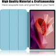 thumbnail image 2 of elitegadget TPU Case for Lenovo Tab P12 12.7 Inch 2023 Released - Auto Wake/Sleep Tri-Fold Folding Stand Protective Soft TPU Back Cover Case (Blue), 2 of 5