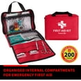 thumbnail image 7 of Protect Life 200-Piece First Aid Kit, Emergency Medical Kit for Office, School, Home, Travel & Workplace Use, 7 of 7
