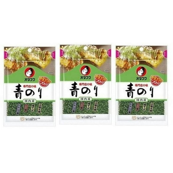 Otafuku Aonori Flakes (Seaweed), 0.21oz (0.07oz KKS1 x3)