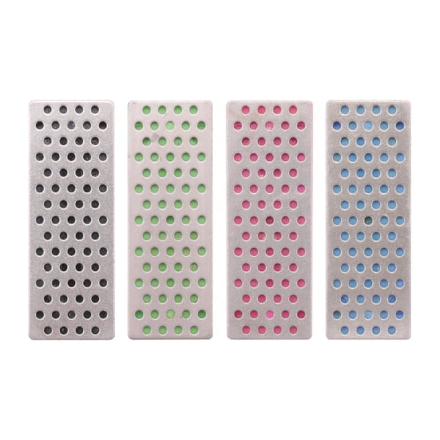 4 Pcs Set Sharpening Stone Portable for Skiing Ice Snowboard Ski Edges Skiing Accessories Knife Sharpener