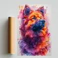 thumbnail image 2 of Chow Chow Dog Wall Art Chow Chow Picture Poster Print Funny Colorful Animal Pop Artwork for Living Room Bedroom Bathroom Home Decor, 2 of 6