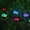 Mulci Color, variant on 6 Pack Solar Powered Paw Print Garden Lights, Outdoor Waterproof Animal Footprint Decorative Lawn Lights, (Mulci Color)