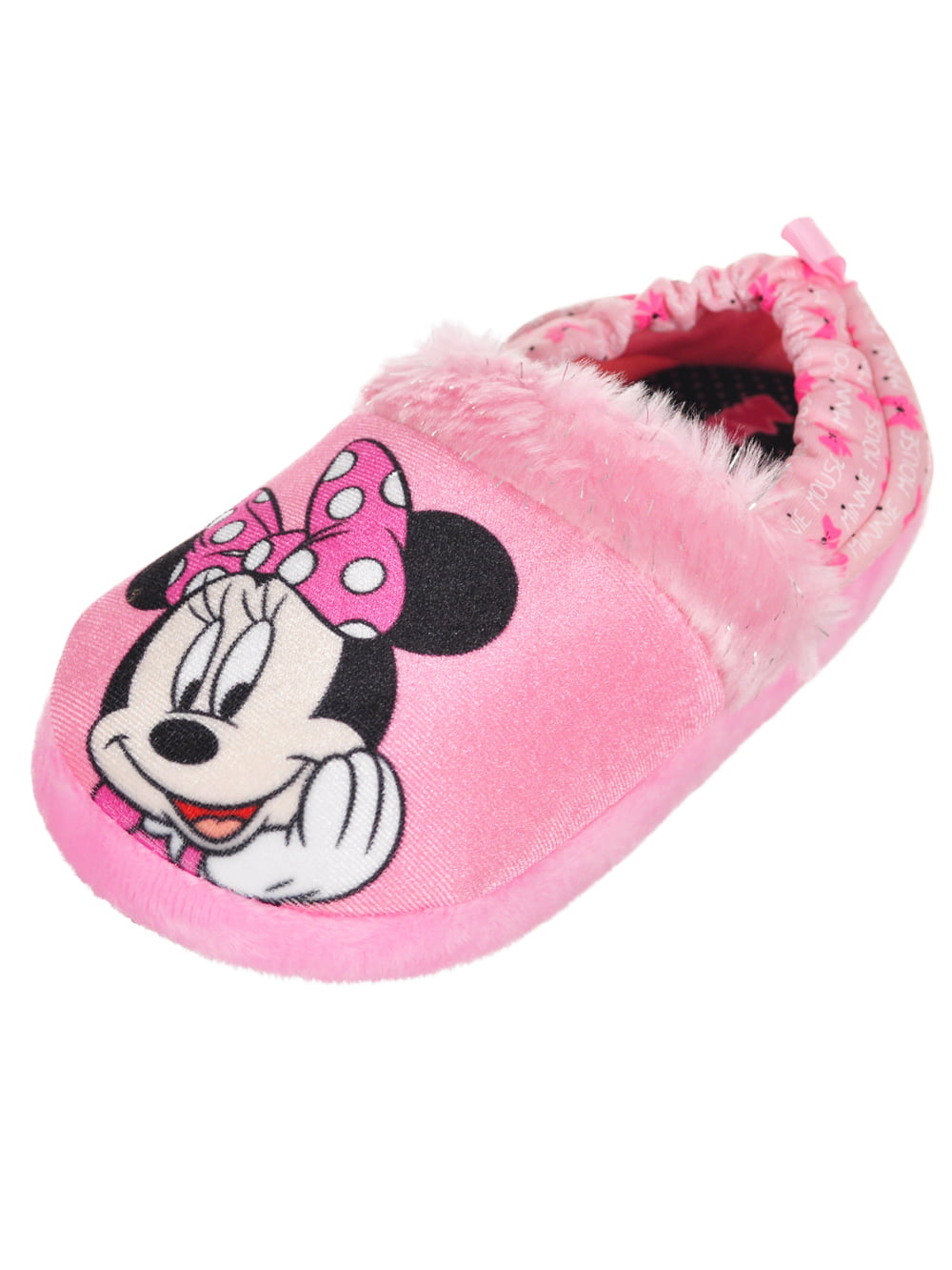 girls minnie mouse slippers
