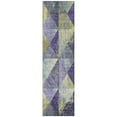thumbnail image 2 of Addison Rugs Chantille Indoor/Outdoor Transitional Geometric Eggplant Washable Runner Rug, 2'3" x 7'6", 2 of 6