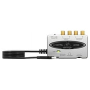 Behringer U-Control UCA202 Ultra-Low Latency 2 In / 2 Out USB / Audio Interface with Digital Output