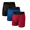 Multicolor, variant on Mens Incontinence Underwear, CaiDieNu 3 Pack Washable Reusable Cotton Leak Proof Boxer Briefs, 150ml Absorbency Incontinence Underwear for Men