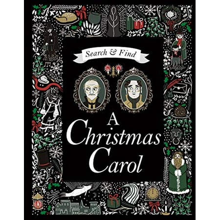 Back of a christmas carol book