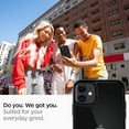 thumbnail image 4 of Veeki Ultra Hybrid [Anti-Yellowing PC Back] Designed for iPhone 11 Case (2019) - Crystal Clear, 4 of 7