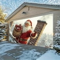thumbnail image 2 of Christmas Garage Door Banner, Santa Claus Theme Large Garage Door Christmas Decorations Cover for Home Wall Yard Party, 2 of 8