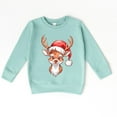 thumbnail image 6 of Cute Reindeer Head - Toddler Graphic Sweatshirt, 6 of 11