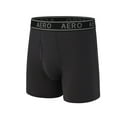 thumbnail image 6 of Aeropostale Mens Boxer Briefs-Cotton Stretch Boxer Briefs Underwear (Black/Charcoal/Black/Grey/Heather, Small), 6 of 6