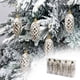thumbnail image 1 of Wmhnj Juego de 5 adornos navideños colgantes para coche, de material ABS, para el retrovisor, decoracin del hogar y fiestas., 1 of 9