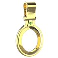 thumbnail image 1 of Location Tracker Cover Keychain Tracking Device Metal Protector Replacement for Airtag  Blue, 1 of 10