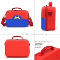 thumbnail image 2 of Étui de Protection Classique Sac de Rangement Portable pour o Oled (mario Big m Upgrade) Bleu Rouge, 2 of 4