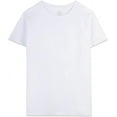 thumbnail image 2 of Fruit of the Loom Boys  100 % Cotton Undershirts, 10 Pack White Cotton Crew T-Shirts Undershirts , Size XS 4-5, 2 of 2
