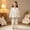 c-723Beige290, variant on MEZZALL Child Girls Long Sleeve Soft Square Collar Home Cartoon Print Tops Pants Home Outfit Sets Toddlers Kids Adorable Clothes Sets