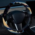 thumbnail image 2 of Starry Shark 14.5 Inch Printing PVC Leather Auto Accessories Car Wheel Cover Steering Wheel Covers, 2 of 6