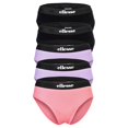 thumbnail image 1 of ellesse calzoncillos niña, pack de 5 - GRACIE, ropa interior, logo, algodón Negro/Morado 158/164, 1 of 7