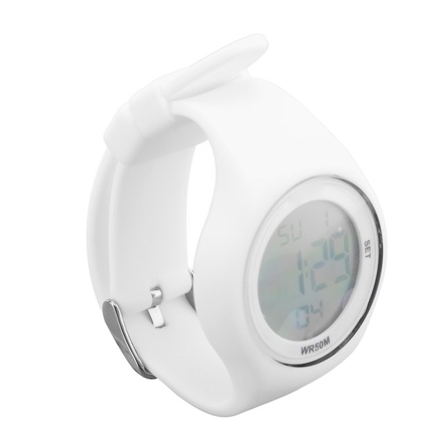 Montre Numérique pour Enfants Résistante à l'Eau Alarme Chronomètre Rétroéclairage EL Podomètre Calendrier Bracelet Souple Montre Chronographe pour Garçons Filles Sports de Plein Air Montre Numérique pour Enfants Chronographe pour Enfants