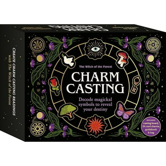 Pre-Owned Charm Casting: Decode magickal symbols to reveal your destiny (Witch of the Forest), 9781836006268, 1836006268, Paperback,