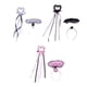 thumbnail image 4 of Minnieouse Diadema con ala de plumas para niños, boda, vacaciones, festival, de cumpleaños, varita, palo, vestido bonito, suministros de accesorios Disfraces de disfraces Negro Minnieouse AP015472-02, 4 of 6