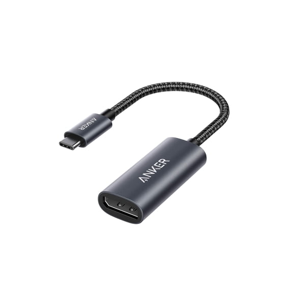 Anker Adaptateur USB C vers DisplayPort pour Bureau à Domicile (4K@60Hz), PowerExpand+ Adaptateur USB C Portable en Aluminium, pour MacBook Pro, MacBook Air, iPad Pro, X