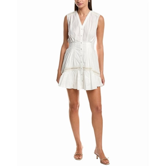 Ramy Brook womens Eloisa Dress, XXS, White