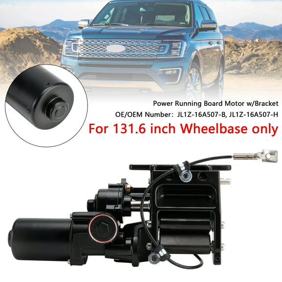 Power Running Board Motor w/Bracket JL1Z-16A507-H For Ford Expedition 2018-2024