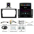 thumbnail image 6 of Zcargel 9.7in Double DIN Universal Car Stereo Radio GPS Navigation for Impala 2014-2020, Wireless CarPlay/Android Auto, Bluetooth, WiFi, Mirror Link, SWC, Backup Camera, 2+32G, 6 of 12