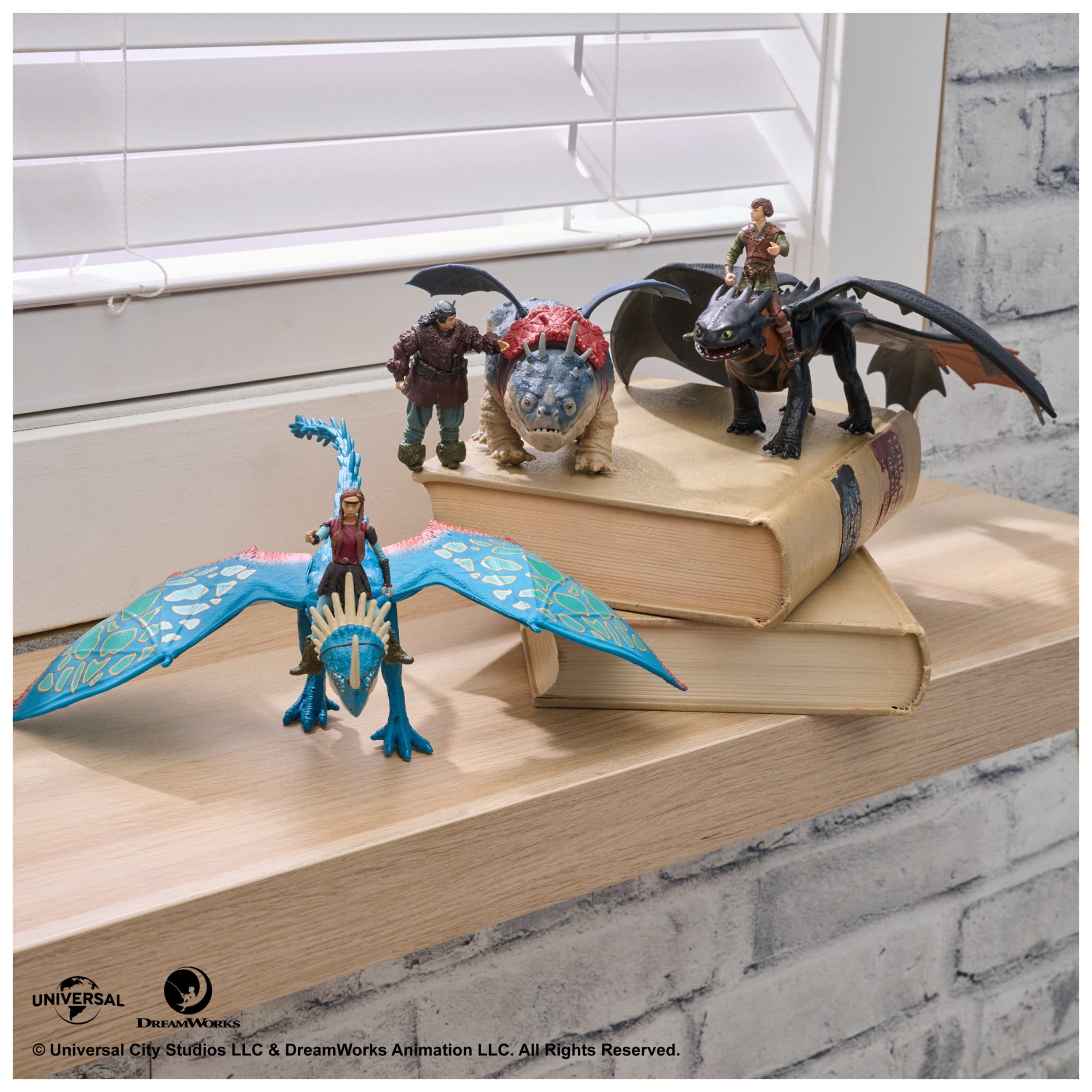 Dreamworks Dragons, How to Train Your Dragon, Gronckle & Fishlegs, Viking Duo Action Figures, Ages 4+
