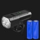thumbnail image 5 of Luz LED para bicicleta delantera de bicicleta, accesorios para mujer, piezas de luz para bicicleta, USB, para bicicleta Batería de 4400 mAh, 5 of 9