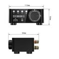 thumbnail image 7 of Mini HiFi Bluetooth 5.0 Power Class D Amplifier Tpa3116 Digital Amp 50W*2 Home Car Marine USB/AUX IN ,Small Footprint, 7 of 7