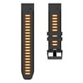 thumbnail image 2 of For Garmin Fenix 3 Hr 26mm Silicone Sports Two-color Watch Band, 2 of 4