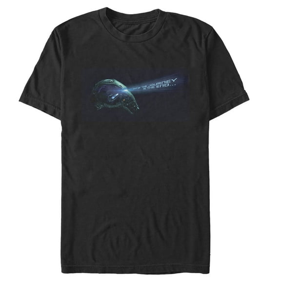 Men's Marvel Avengers: Endgame Iron Man's Final Message Graphic Tee Black Small